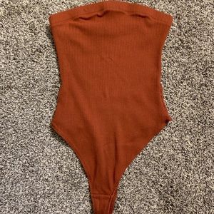 Tube top bodysuit